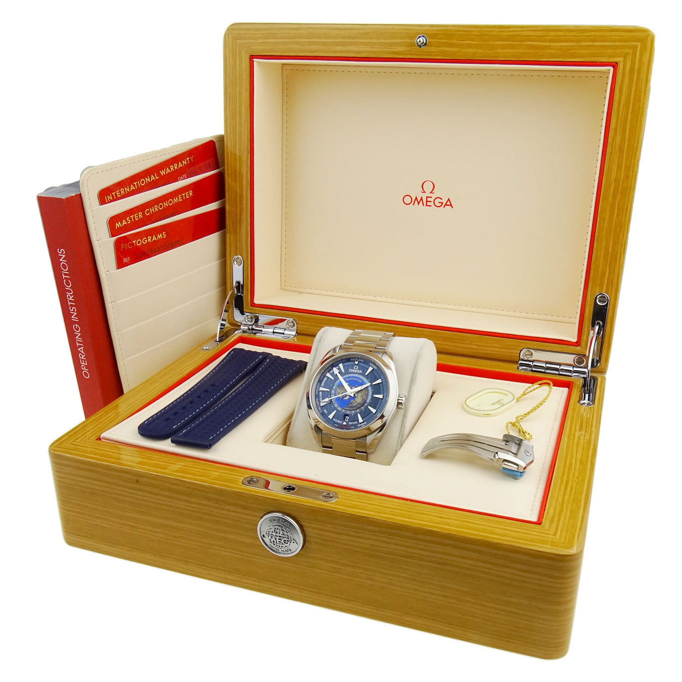 Omega Seamaster Aqua Terra Worldtimer 220.10.43.22.03.001