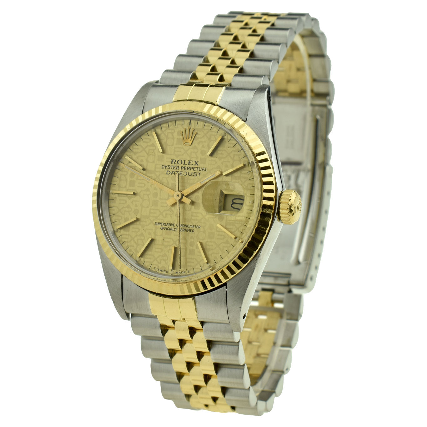 Rolex Datejust Stainless Steel & Gold 16013 at Parkers Jewellers