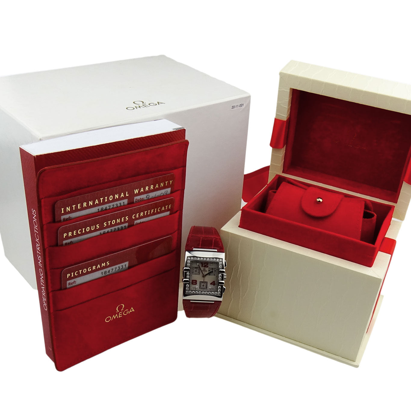 Omega Constellation Quadra Quartz Diamond