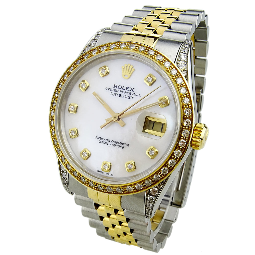 Rolex Datejust Oyster Perpetual Steel & Gold 16013