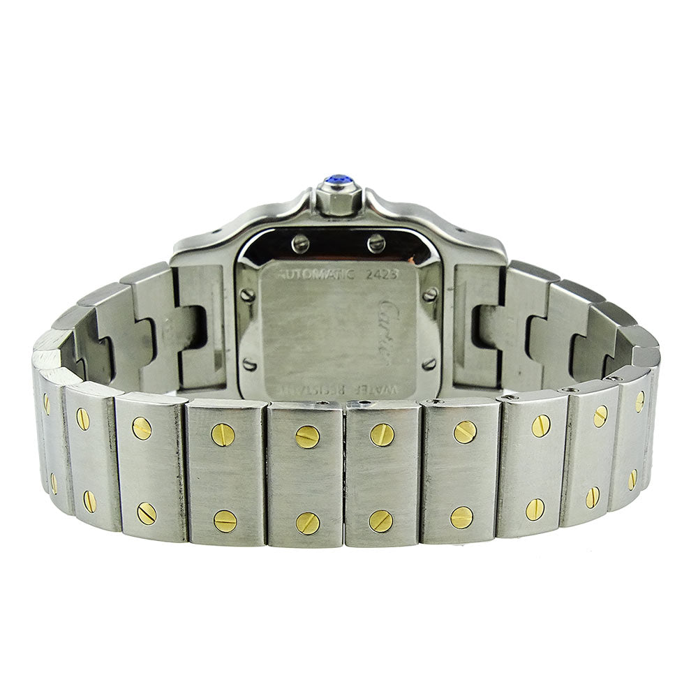 Cartier Santos Galbee Steel & Gold W20057C4