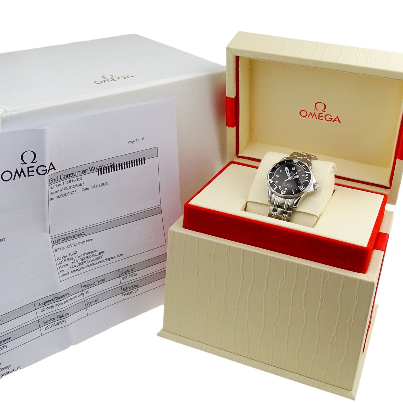 Omega Lady Seamaster Quartz 212.30.28.61.01.001