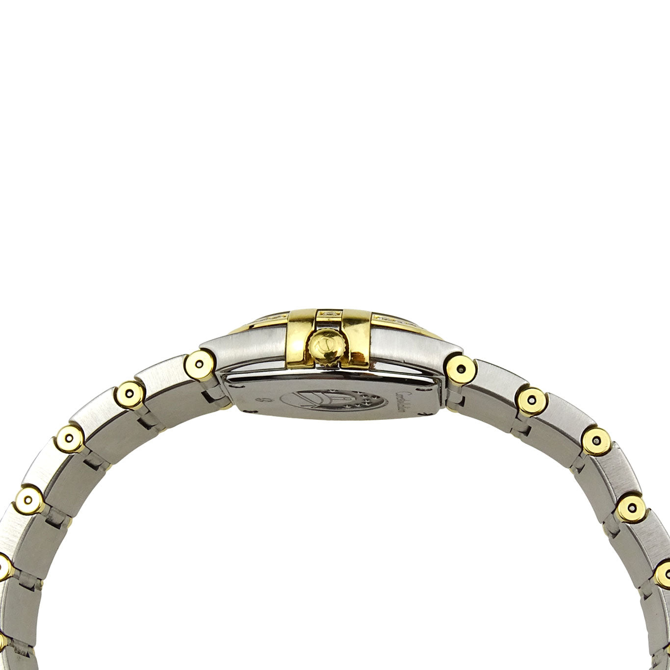 Omega Constellation Steel & Gold Diamond Set 123.25.24.60.55.010