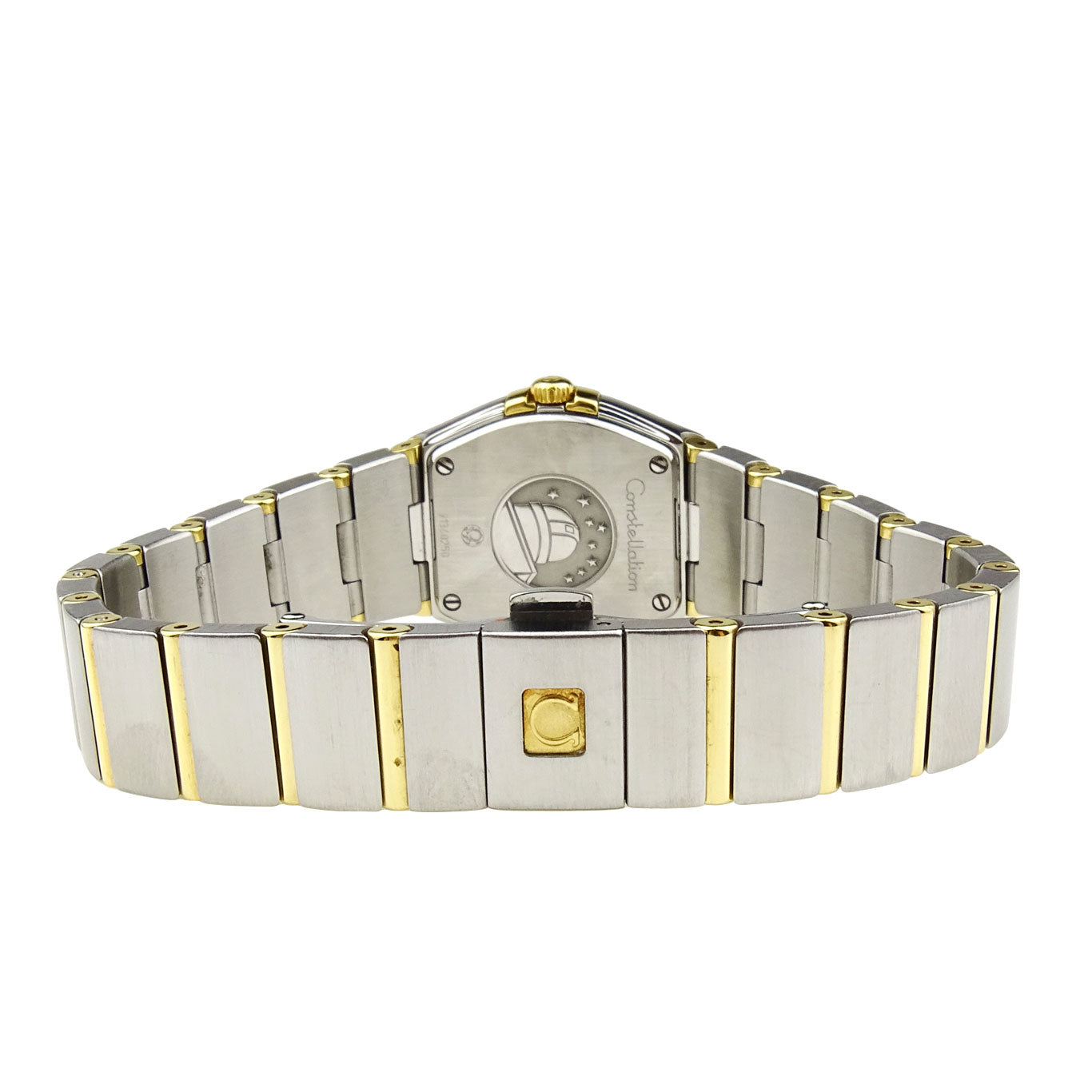 Omega Constellation Steel & Gold Diamond Set 123.25.24.60.55.010