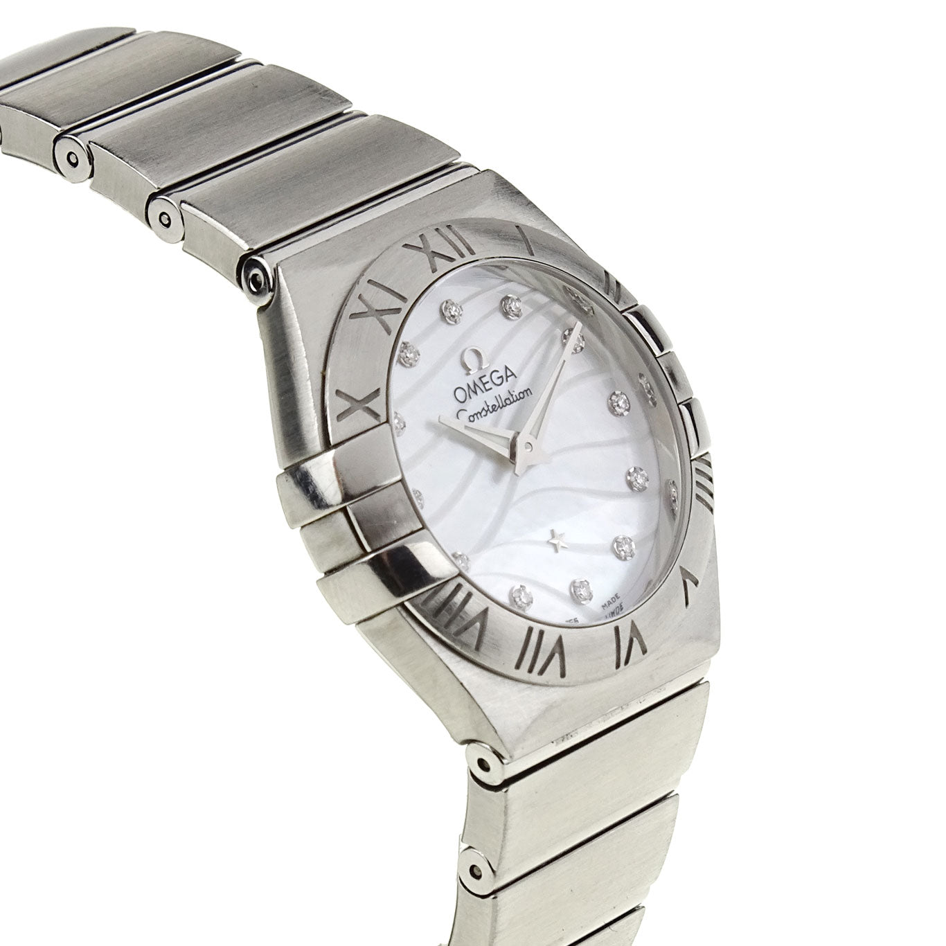 Omega Lady Constellation Diamond Dot 123.10.27.60.55.003