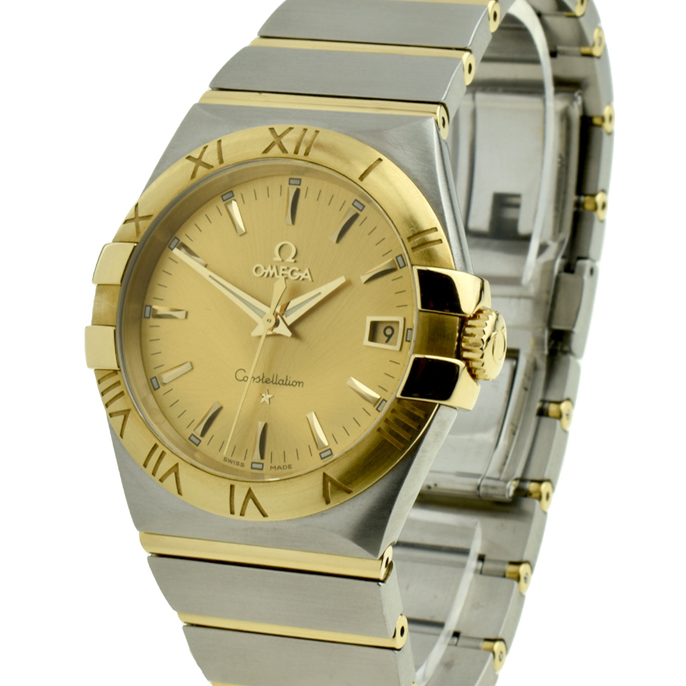 Omega Constellation Steel & Gold Quartz 123.20.35.60.08.001