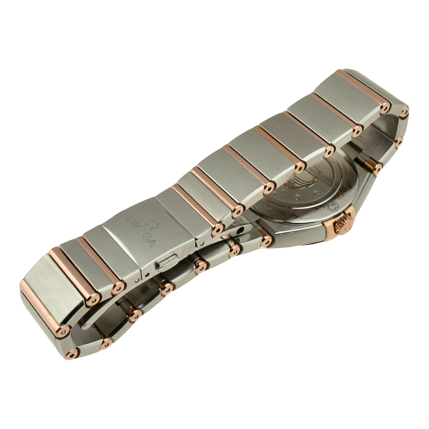 Omega Constellation Steel & Rose Gold Diamond Set 131.25.28.60.55.001