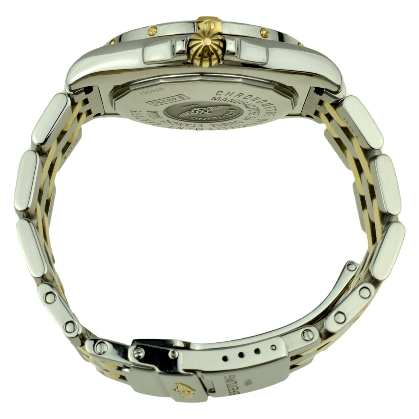 Breitling Cockpit Stainless Steel & Gold B49350