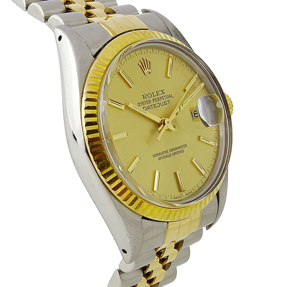Rolex Datejust Oyster Perpetual Steel & Gold 16013