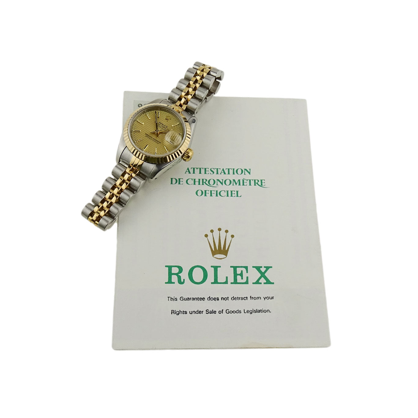 Rolex Lady Datejust Steel and Gold 69173