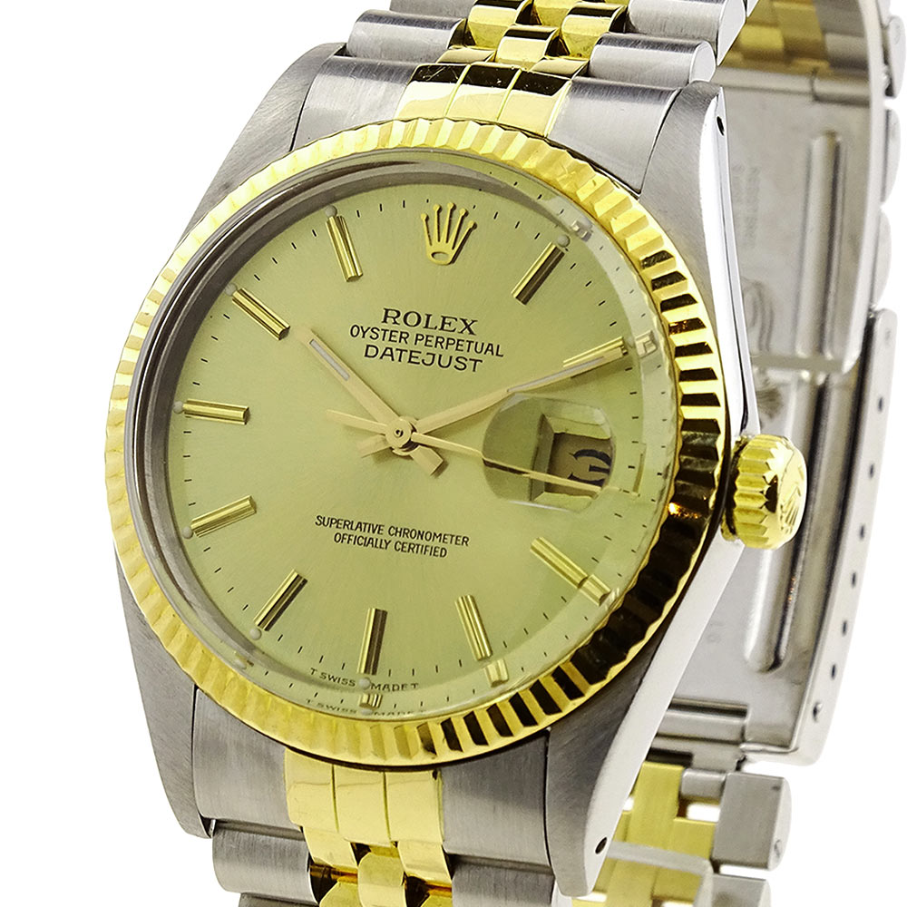 Rolex Datejust Oyster Perpetual Steel & Gold 16013