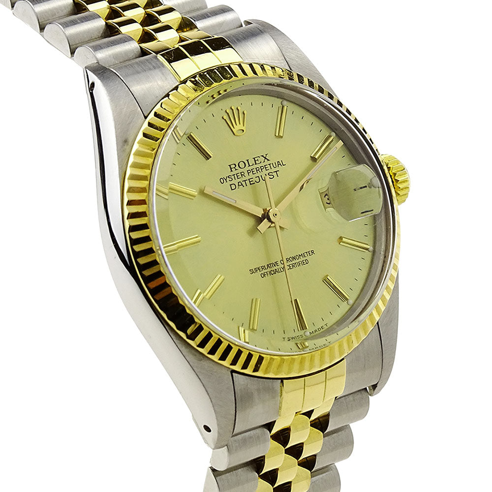 Rolex Datejust Oyster Perpetual Steel & Gold 16013
