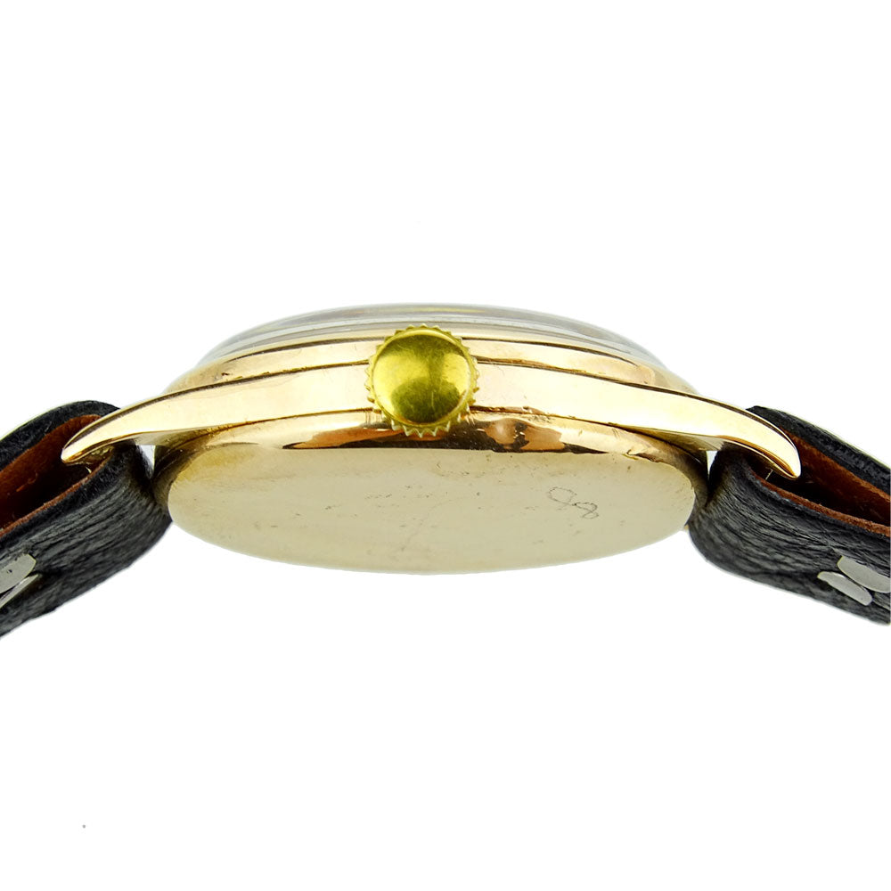 Omega Vintage 9ct Gold Mid Size Mechanical