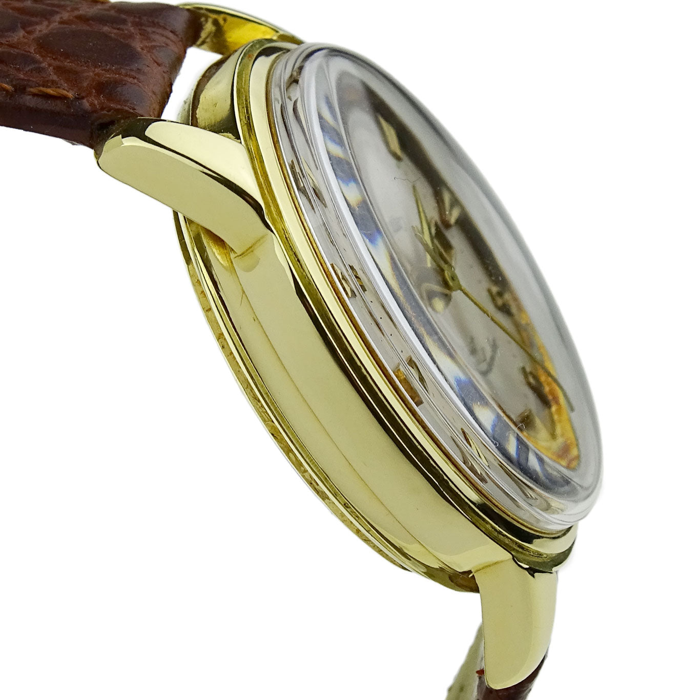 Longines Conquest Calendar 18ct Gold Vintage Automatic 9005-1