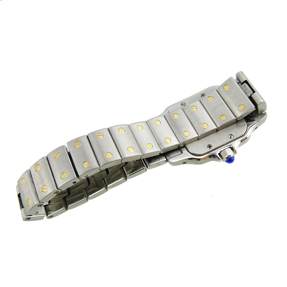 Cartier Santos Galbee Steel & Gold Quartz W20012C4
