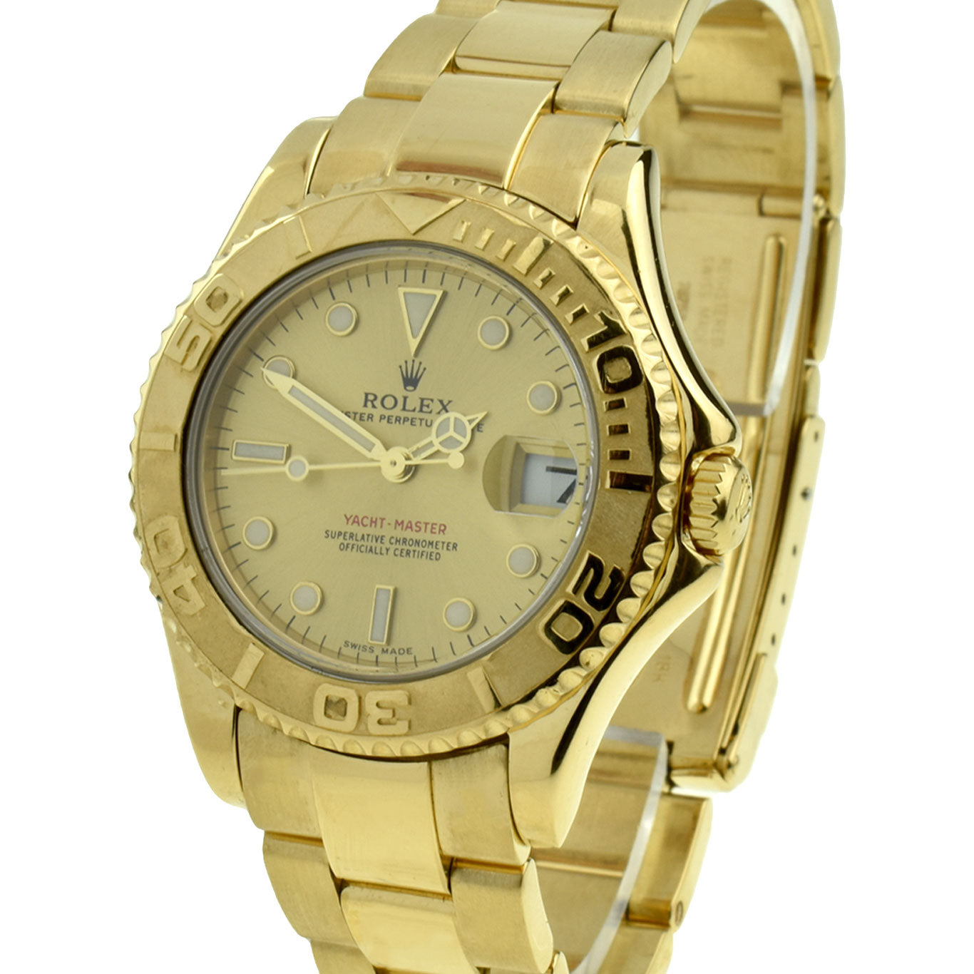 Rolex Yacht-Master Oyster Perpetual 18ct Gold 168628