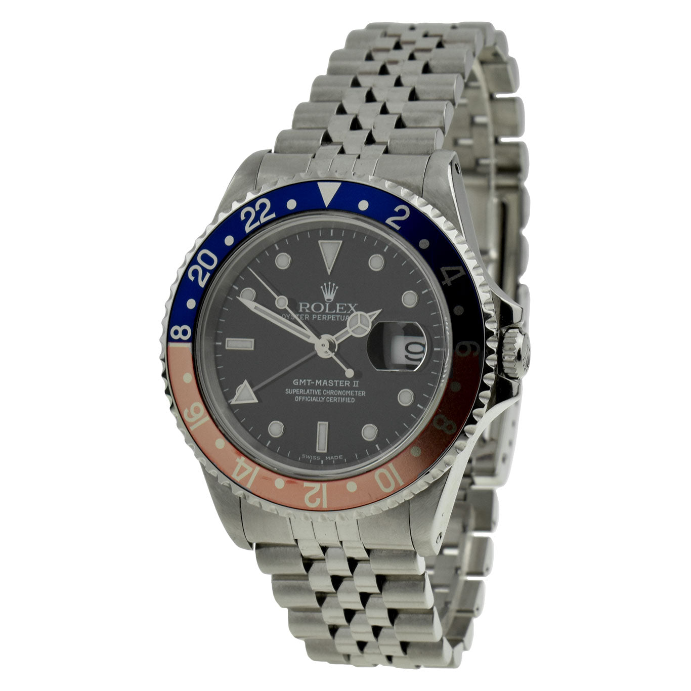 Rolex GMT-Master II ‘Pepsi’ Oyster Perpetual 16710 at Parkers Jewellers