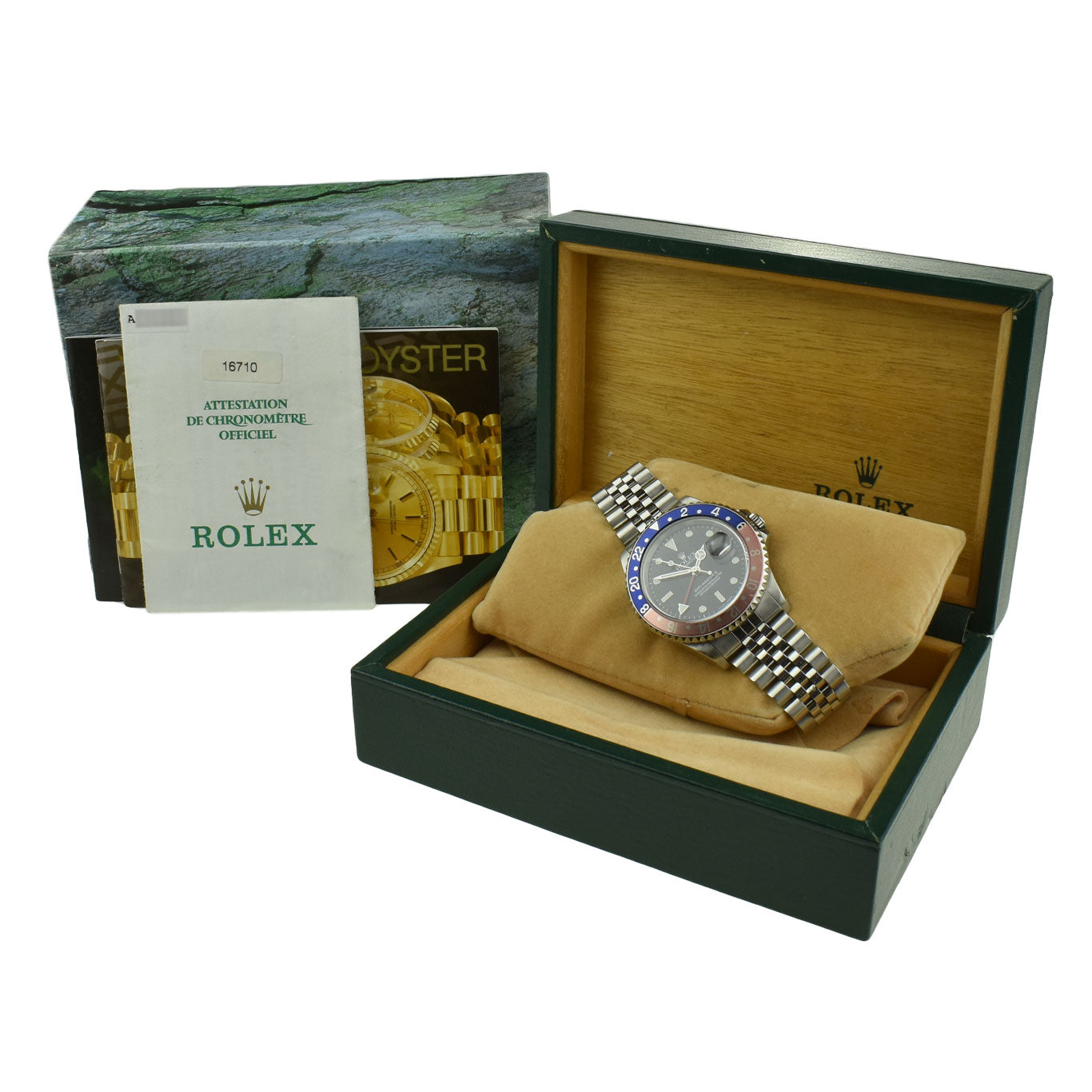 Rolex GMT-Master II 'Pepsi' Oyster Perpetual 16710