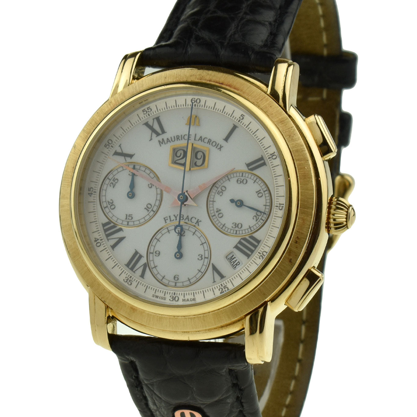 Maurice Lacroix Masterpiece Flyback Chronograph 18ct Gold ML6178