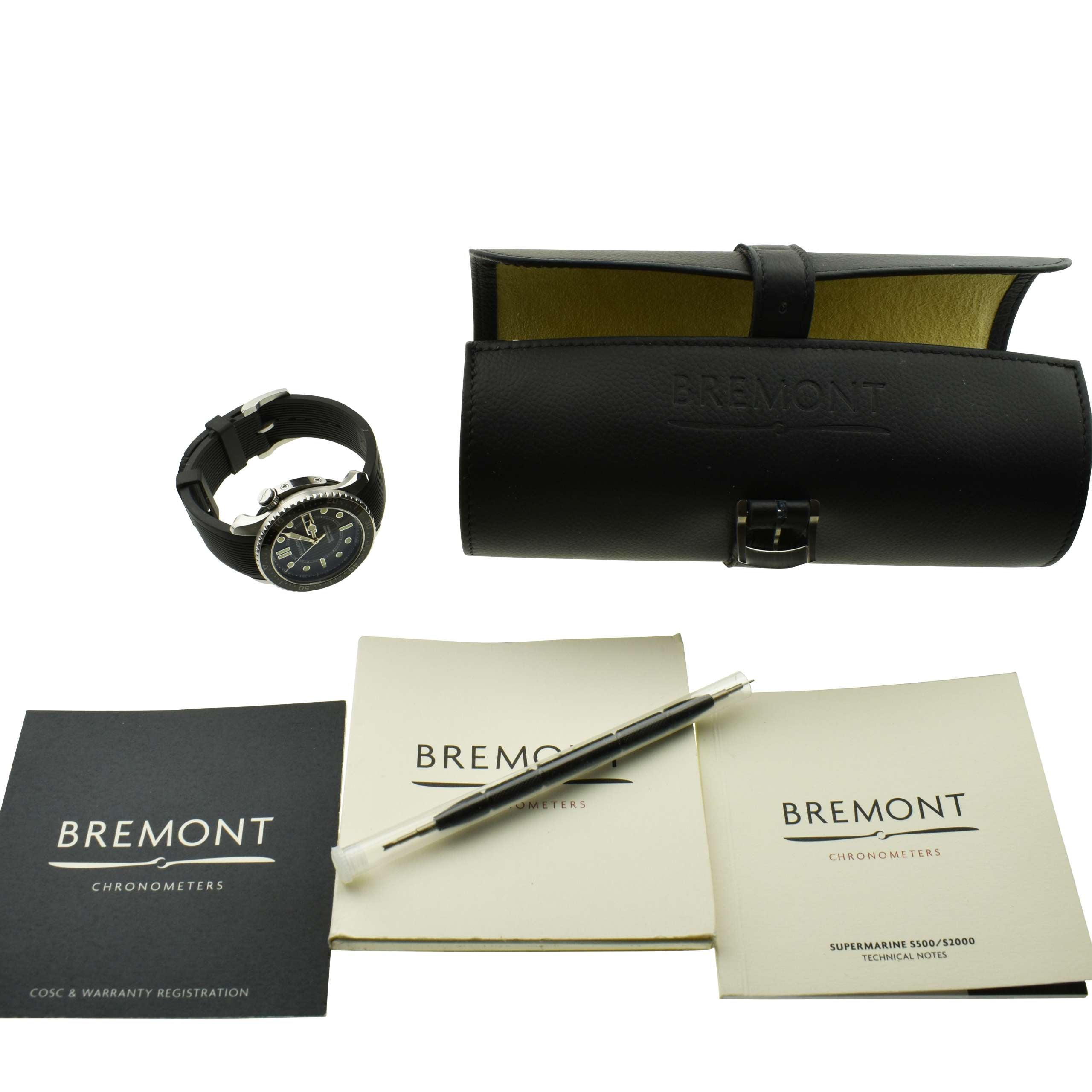Bremont Supermarine Day Date S500/BK