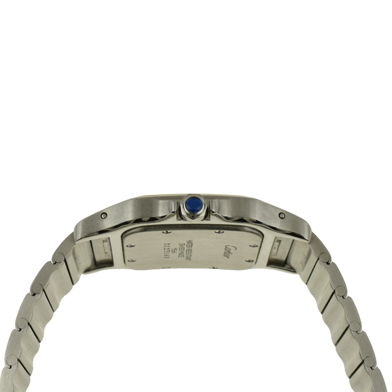 Cartier Santos Galbee Steel & Gold Quartz W20030C4