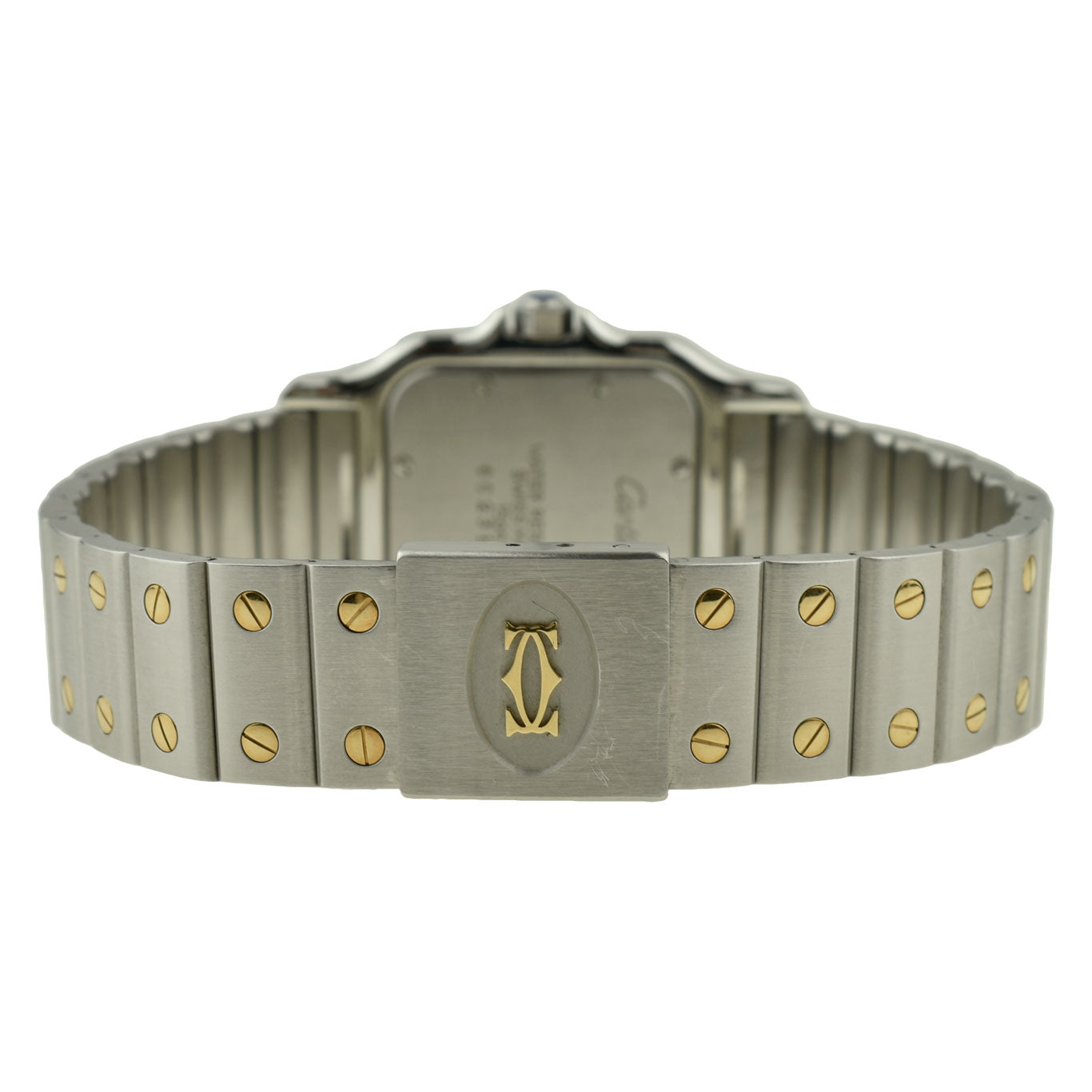 Cartier Santos Galbee Steel & Gold Quartz W20030C4