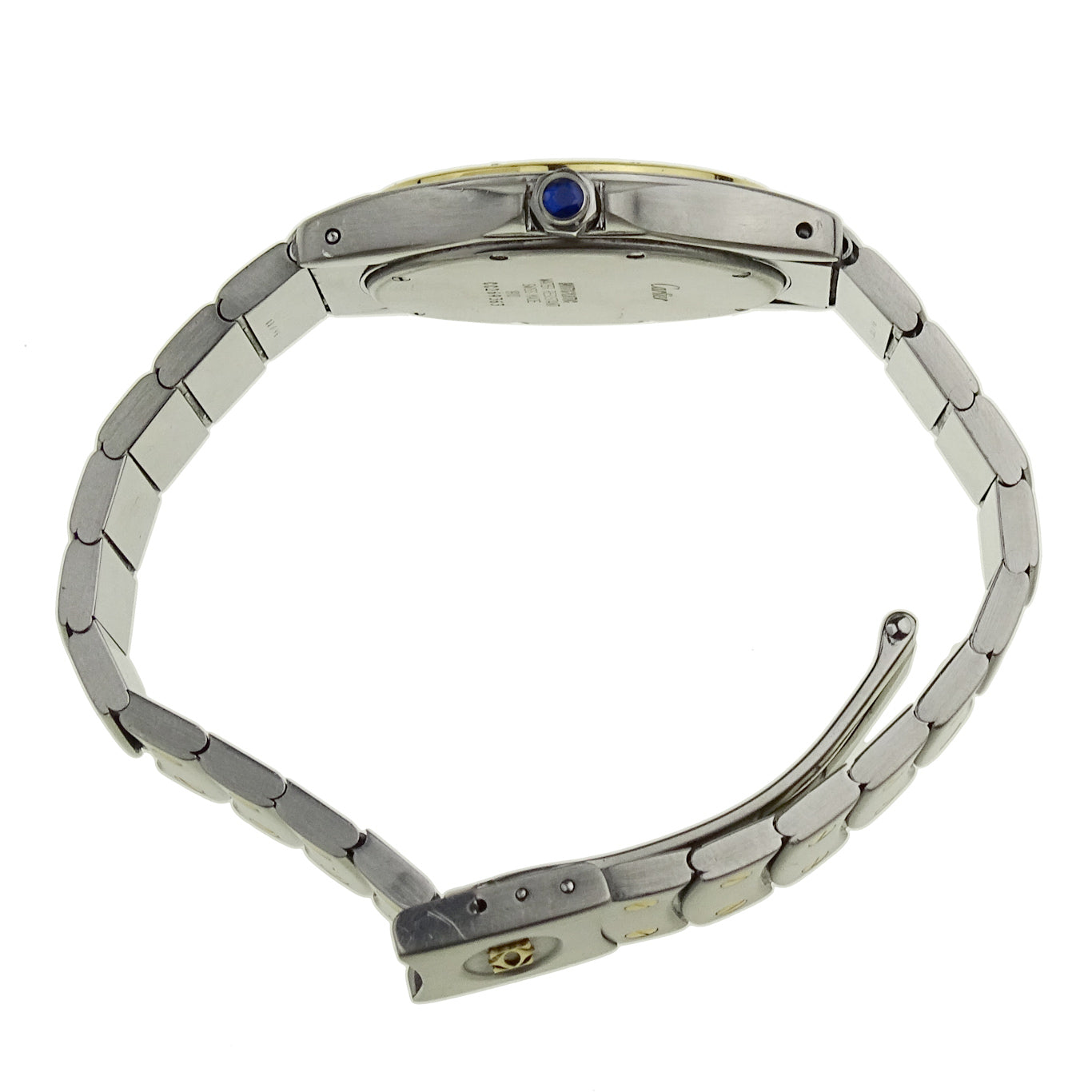 Cartier Santos Ronde Steel & Gold Quartz W20036R3