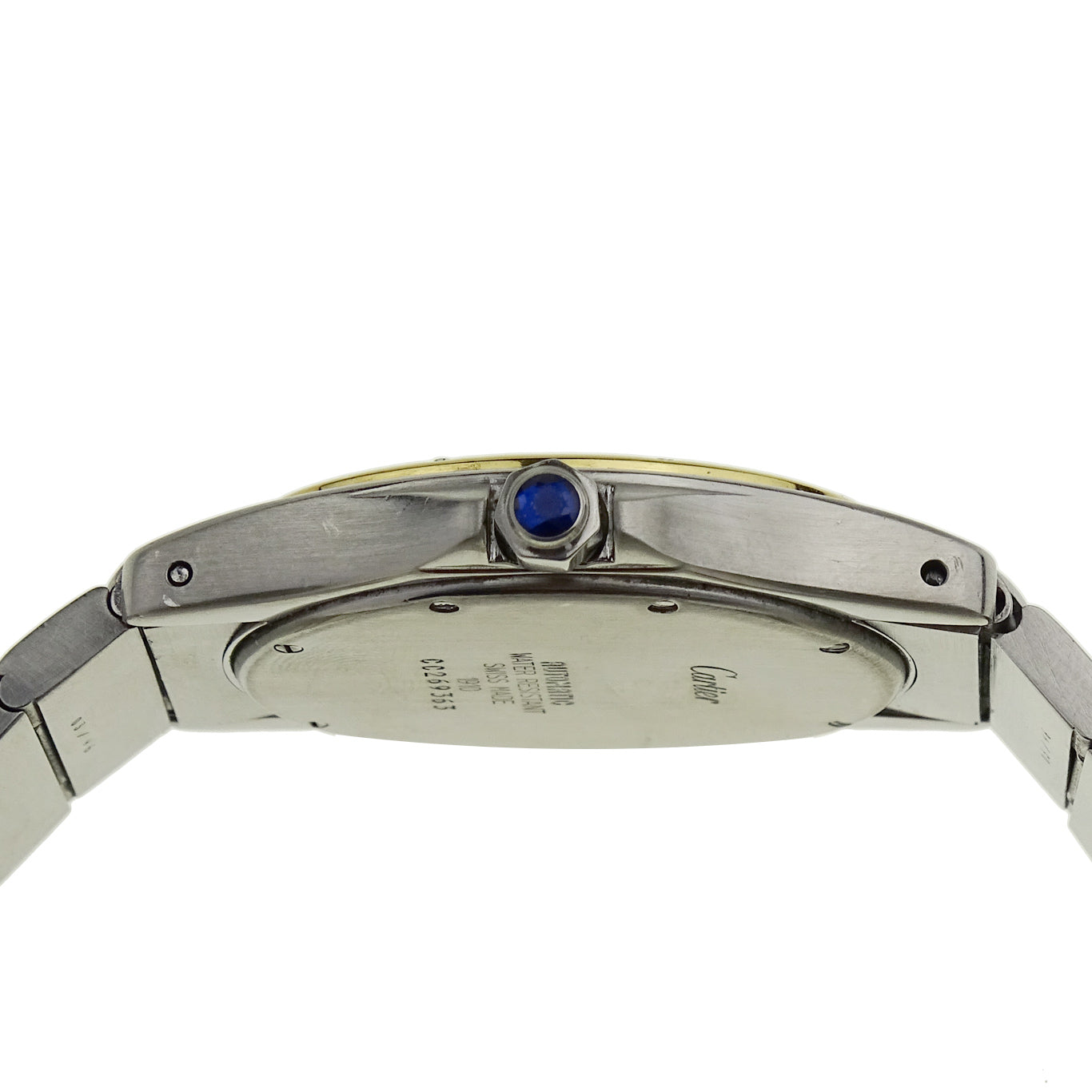 Cartier Santos Ronde Steel & Gold Quartz W20036R3