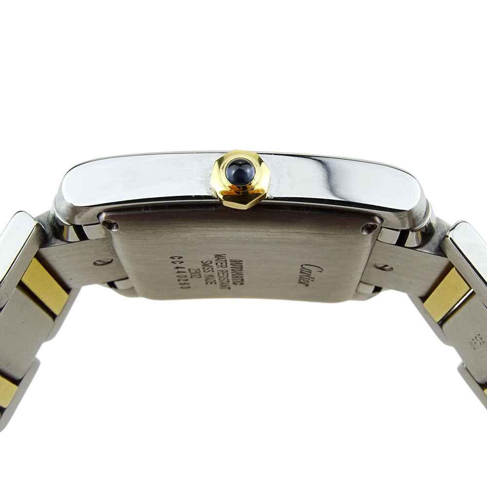 Cartier Tank Francaise Steel & Gold Gents Automatic W51005Q4