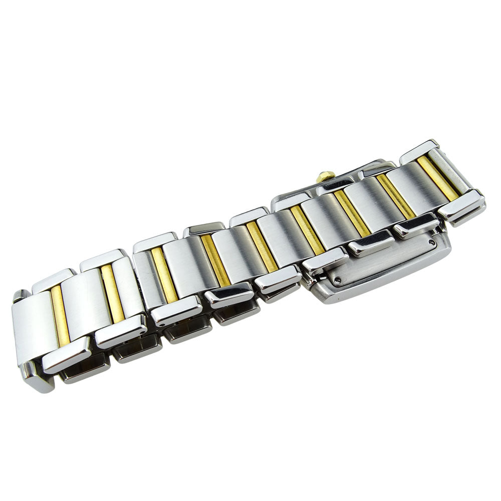 Cartier Tank Francaise Steel & Gold Gents Automatic W51005Q4