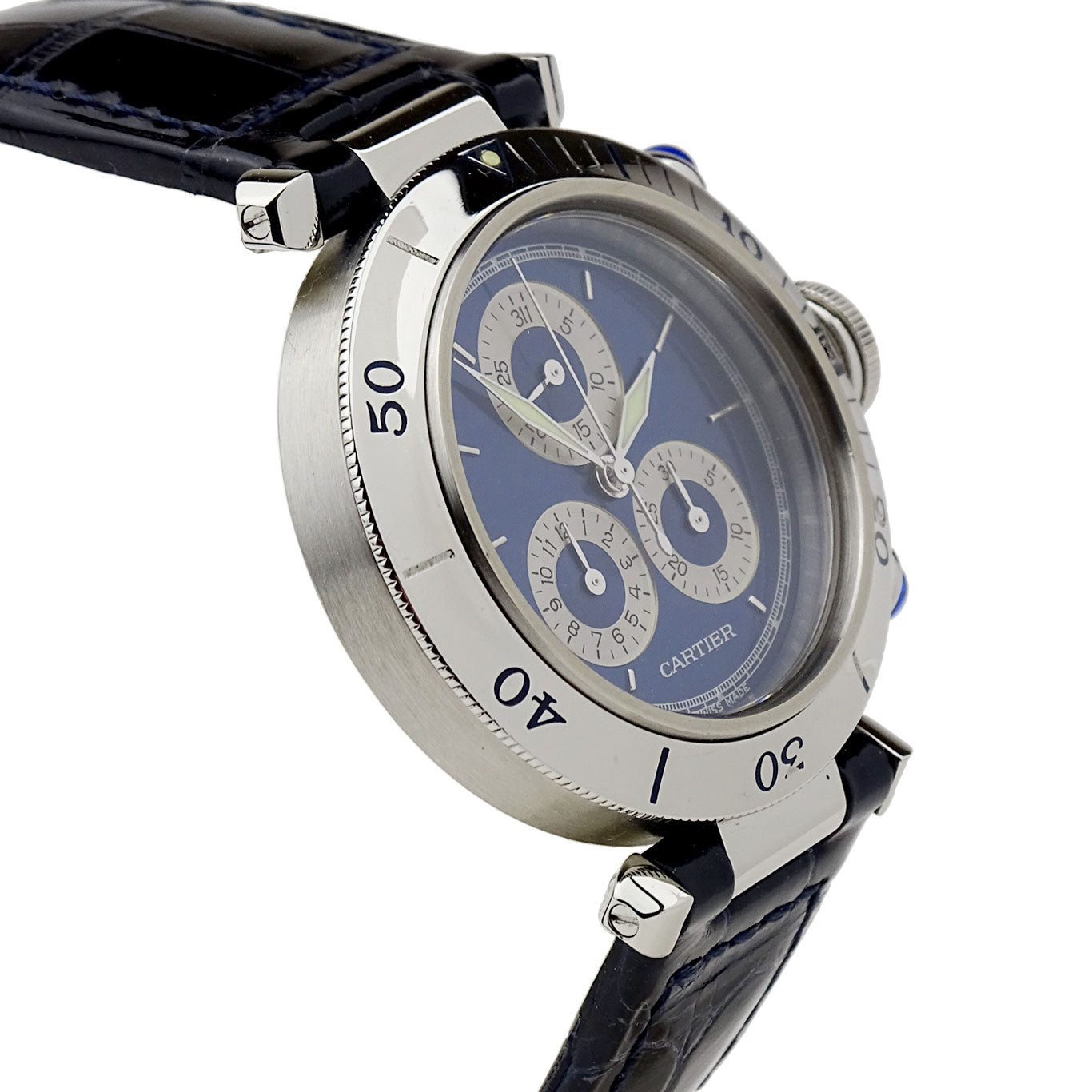 Cartier Pasha Chronoflex 1352