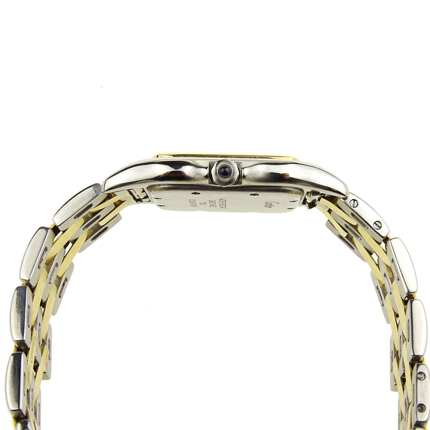 Cartier Panthere Steel and Gold Quartz W25028B6