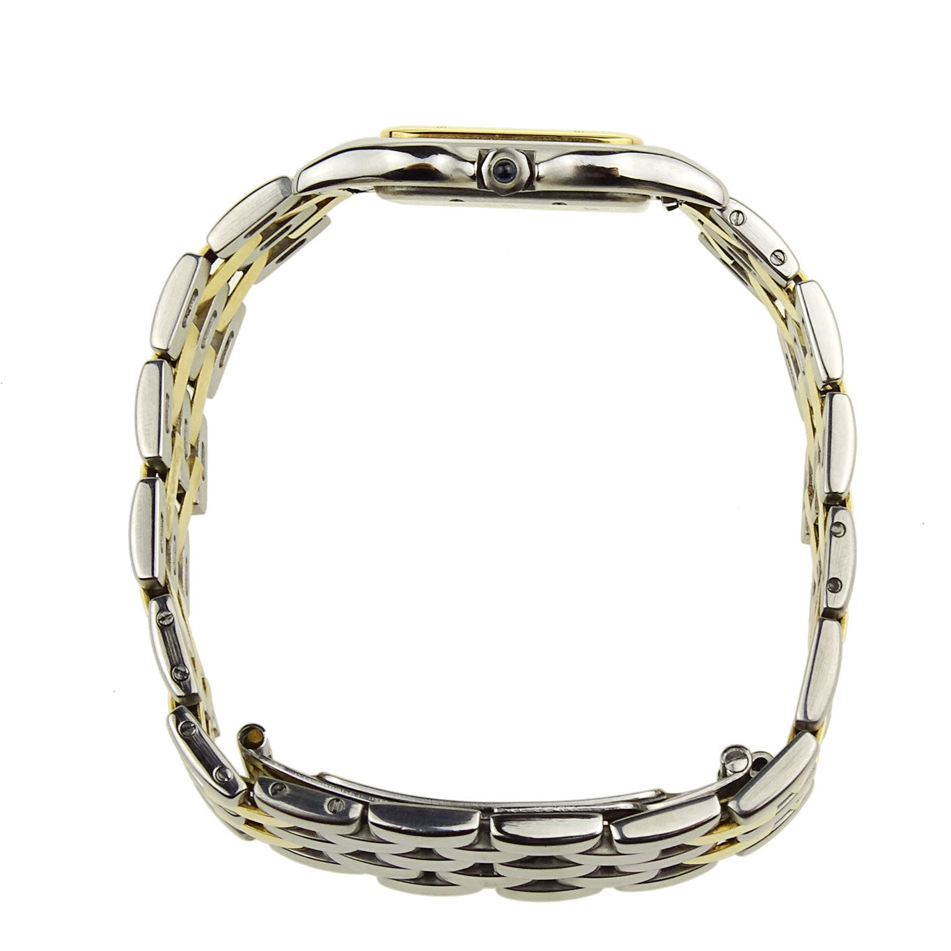 Cartier Panthere Steel and Gold Quartz W25028B6