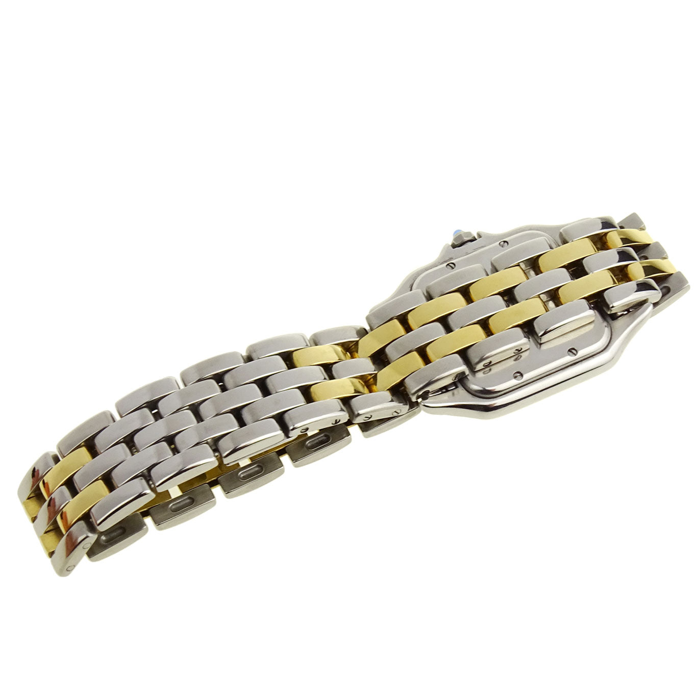 Cartier Panthere Steel and Gold Quartz W25028B6