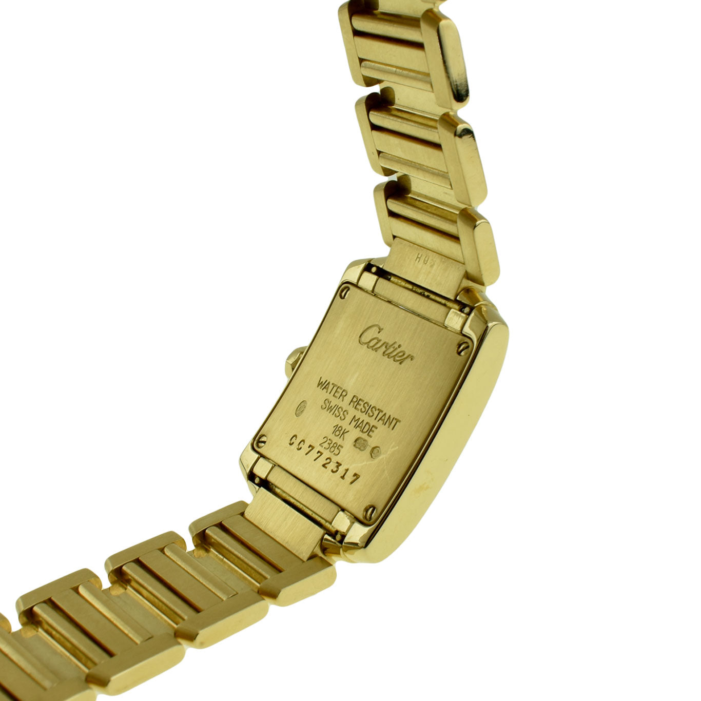 Cartier Lady Tank Francaise 18ct Gold W50002N2