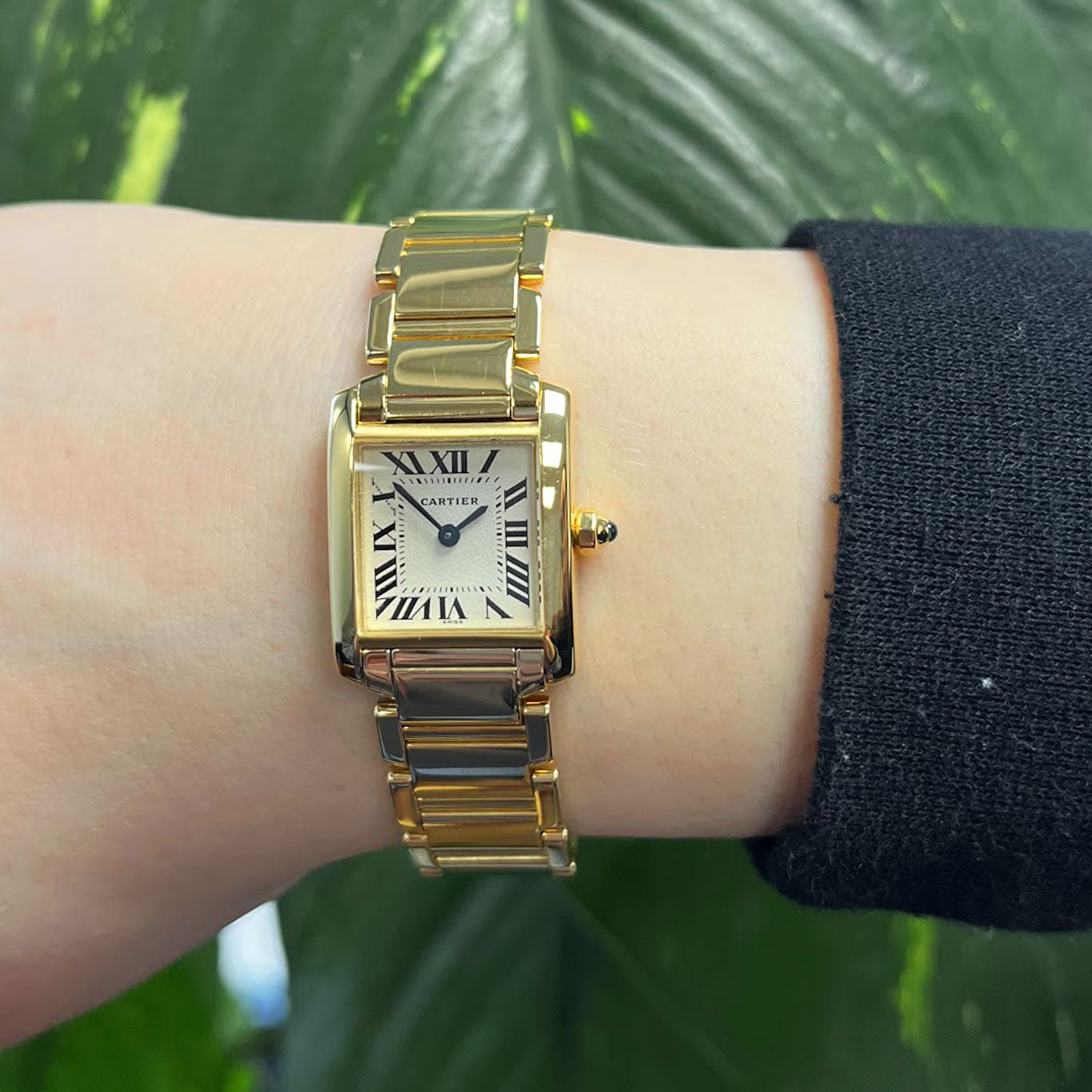 Cartier Lady Tank Francaise 18ct Gold W50002N2
