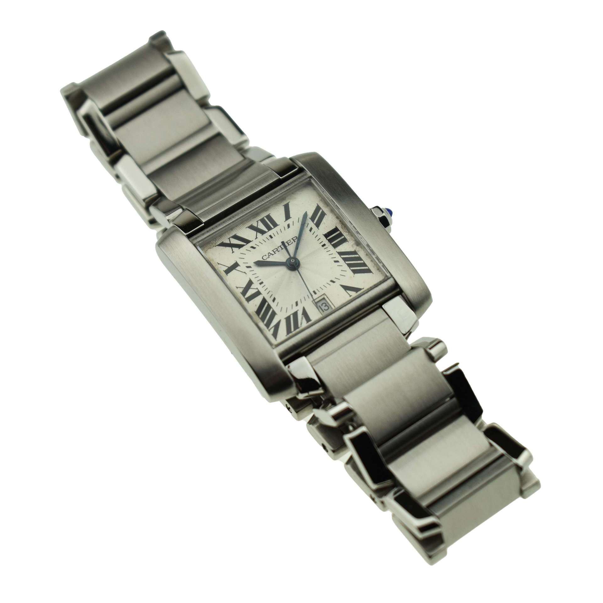Cartier Tank Française Steel Automatic 2302