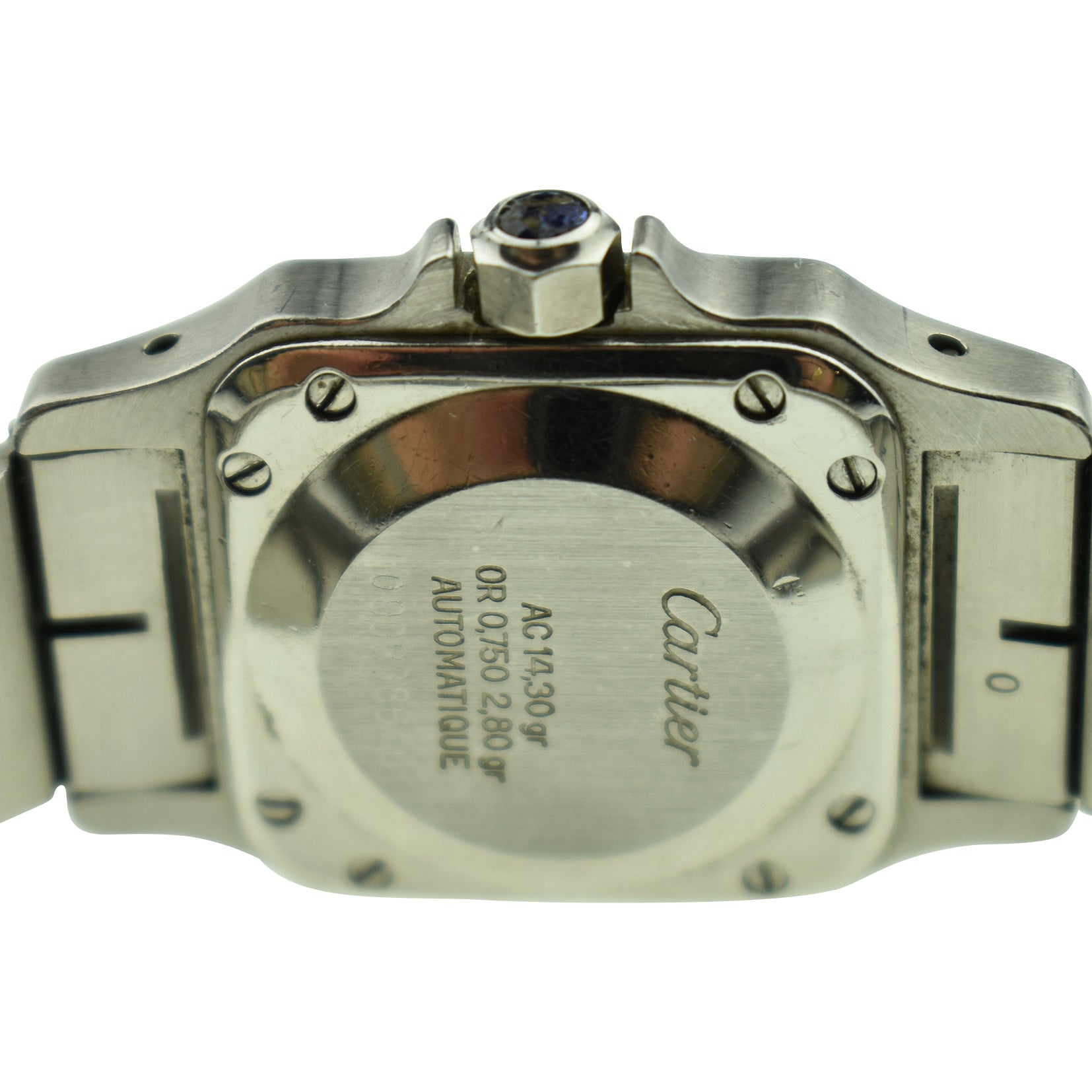 Cartier Santos Galbée Gold & Stainless Steel 1170902