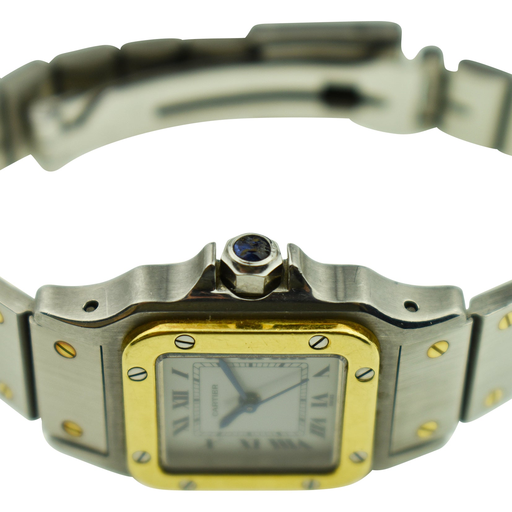 Cartier Santos Galbée Gold & Stainless Steel 1170902