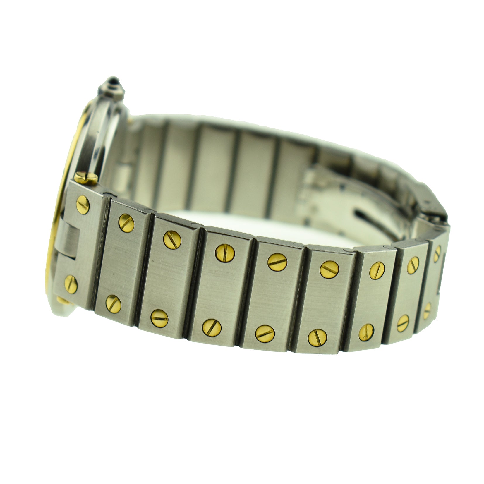 Cartier Santos Vendome Quartz Gold & Steel 8191