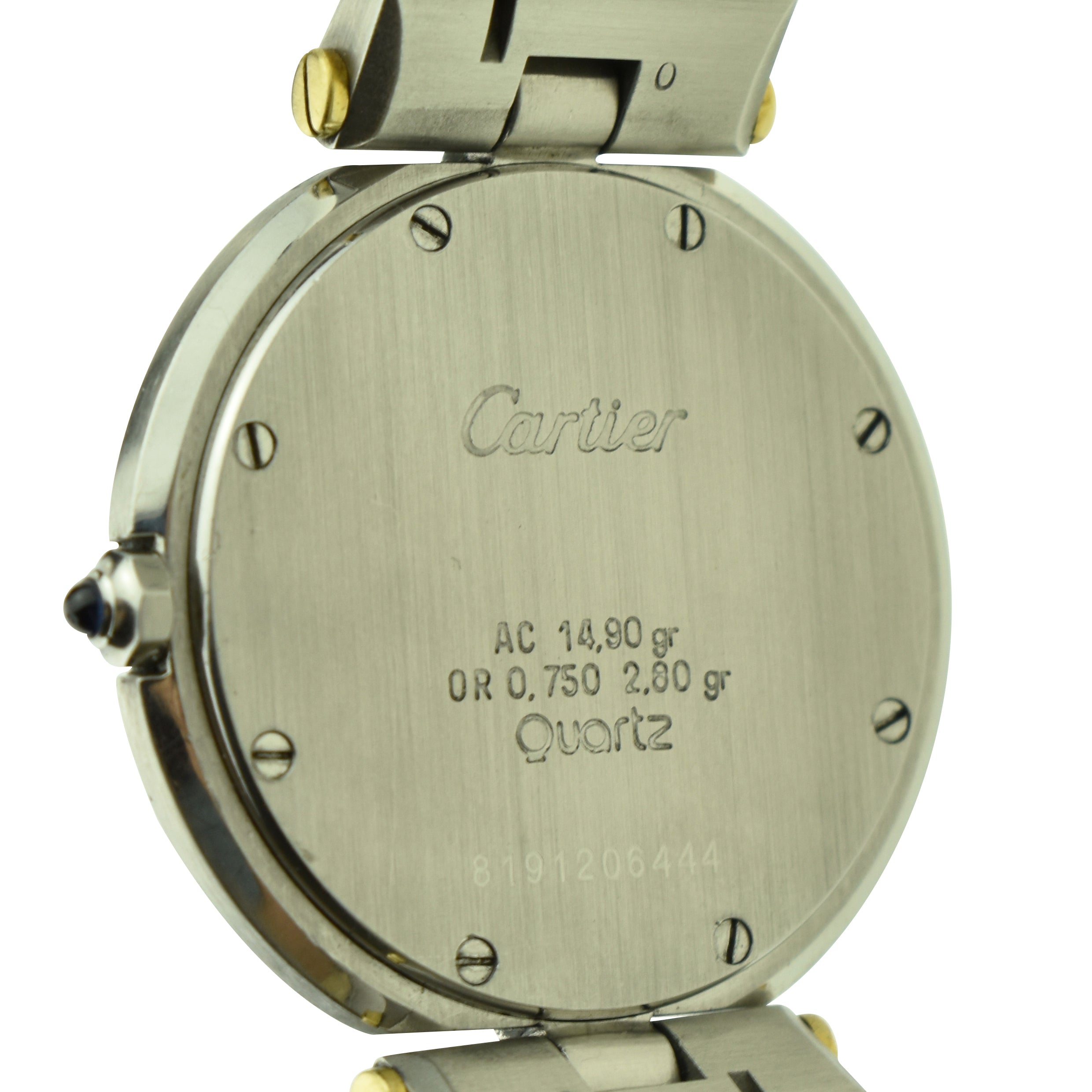 Cartier Santos Vendome Gold & Steel 8192
