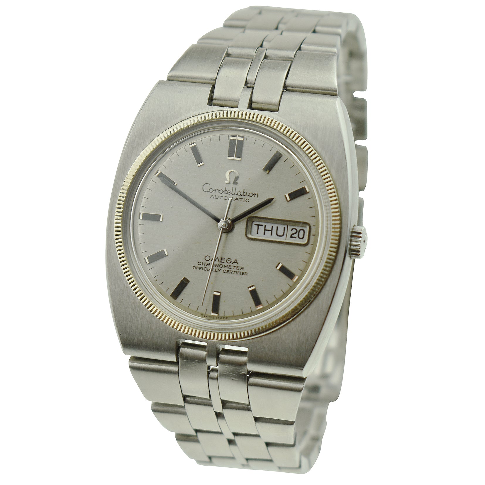 Omega Constellation Chronometer Day Date 168.045