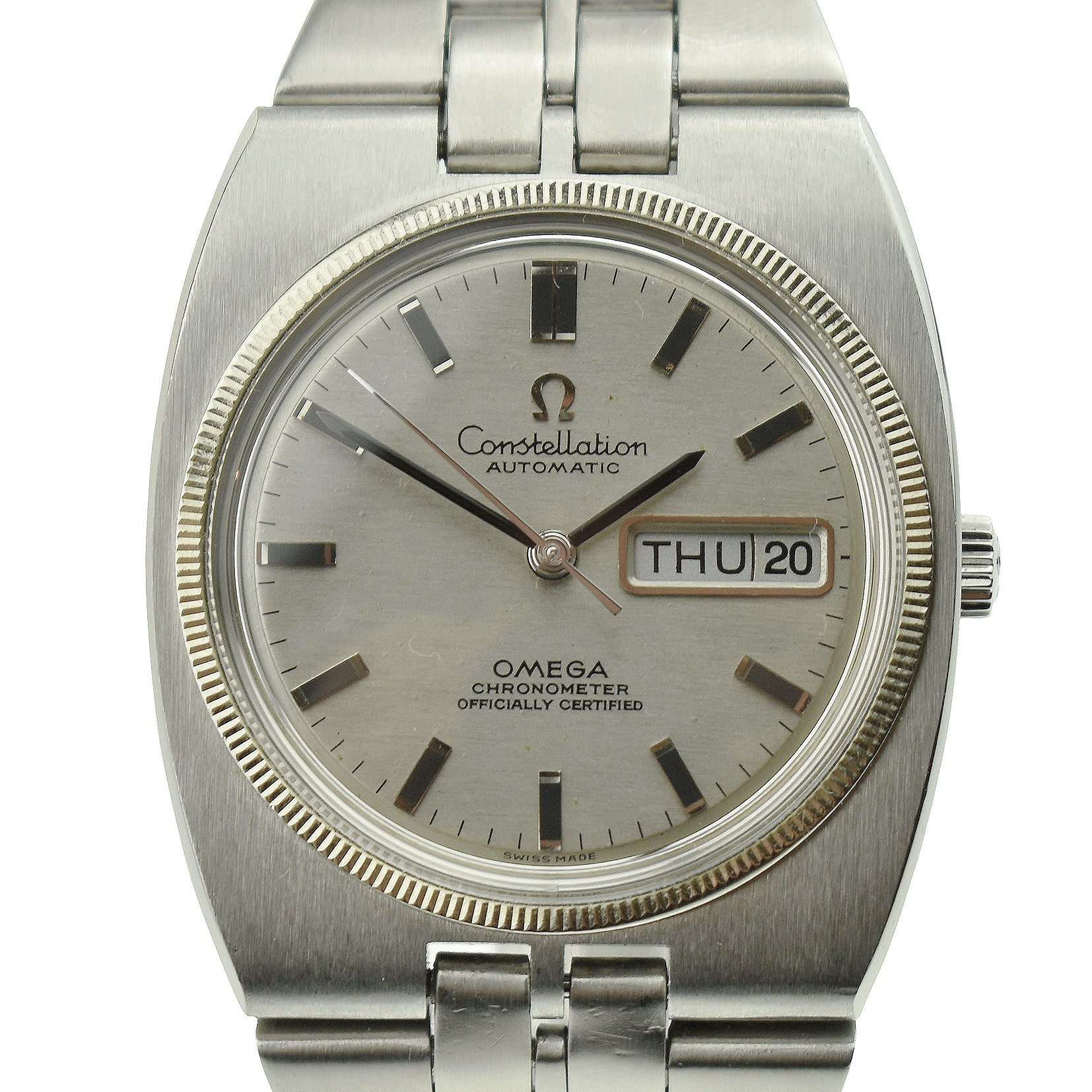 Omega Constellation Chronometer Day Date 168.045