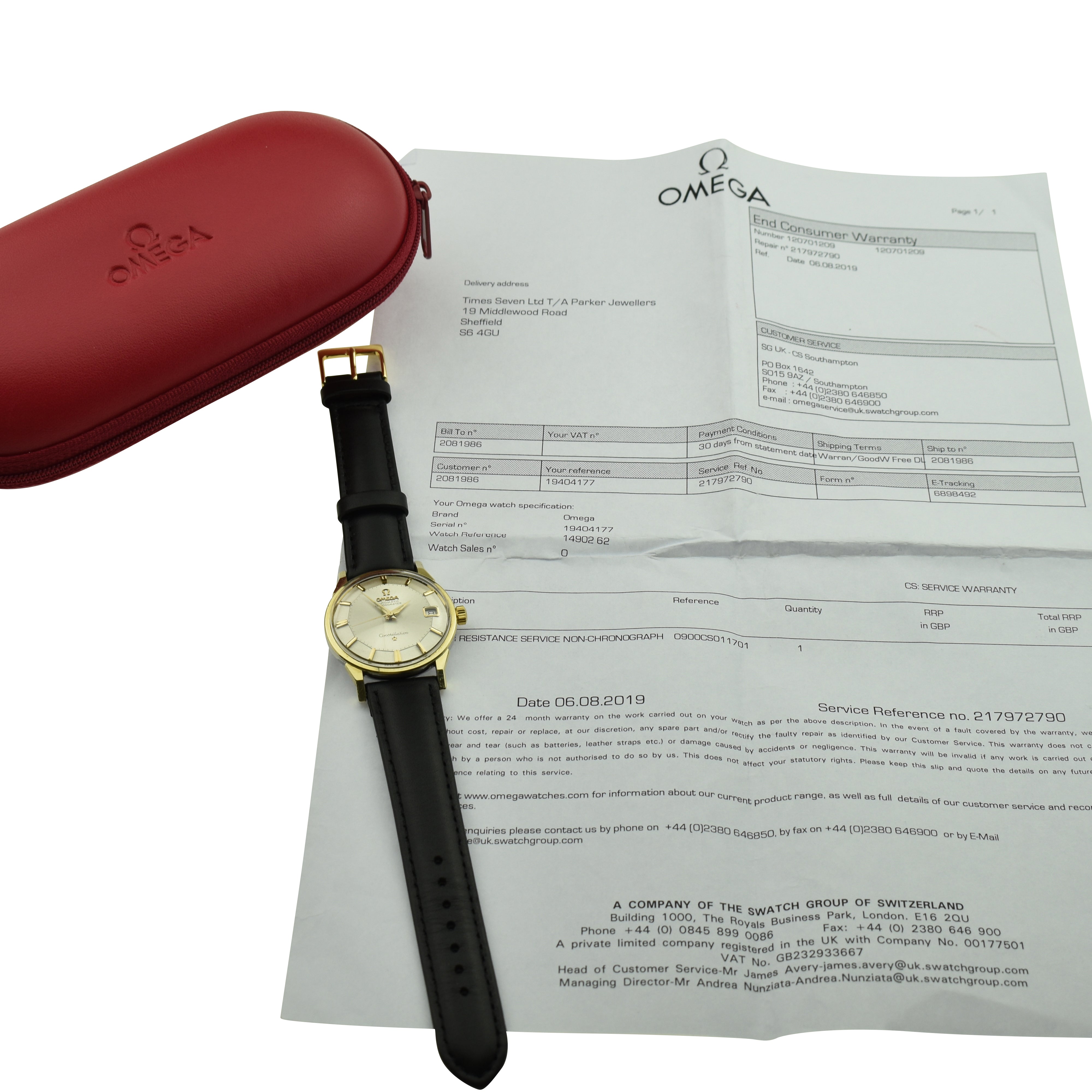 Omega Constellation Pie-Pan 14902-62