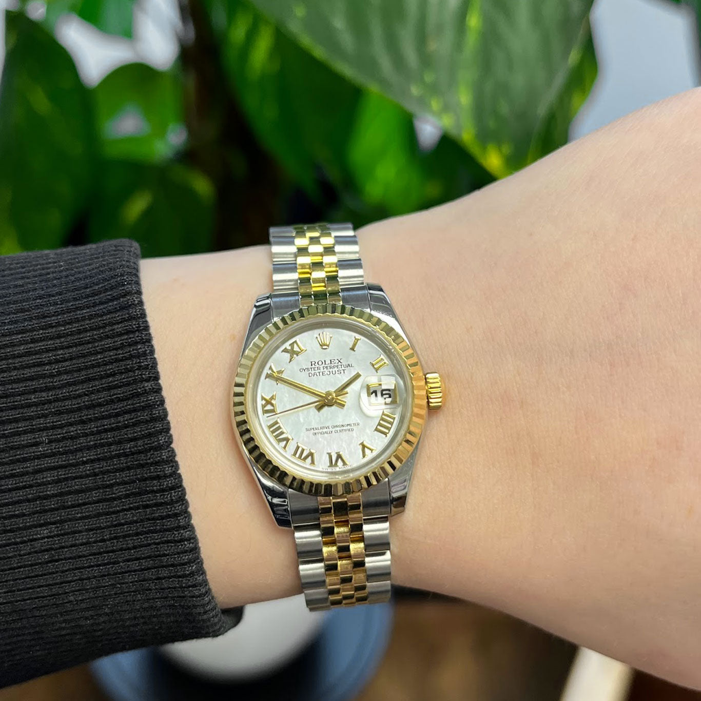 Rolex Lady Datejust Steel & Gold 179173