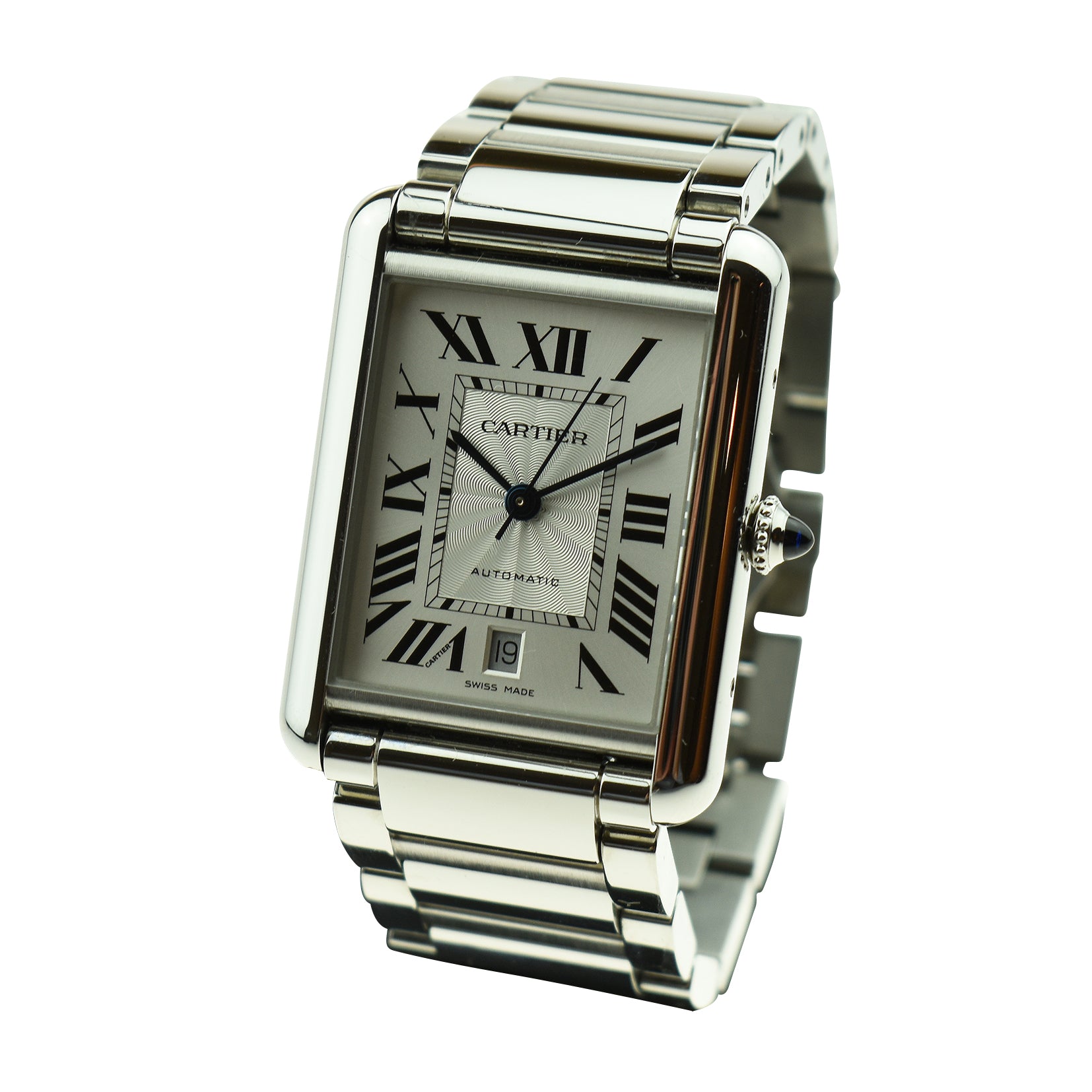 Cartier Tank Must De Cartier XL Stainless Steel WSTA0053