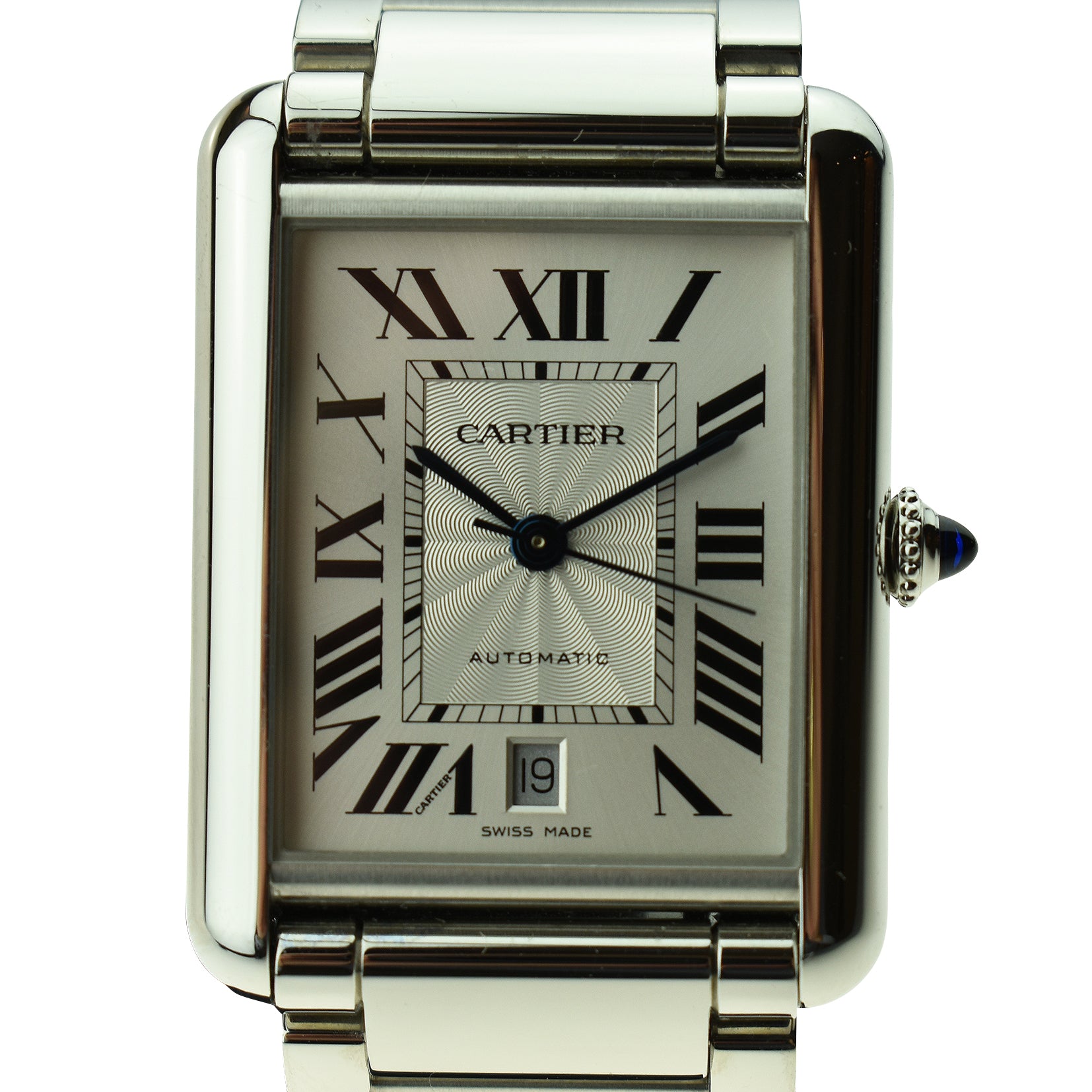 Cartier Tank Must De Cartier XL Stainless Steel WSTA0053