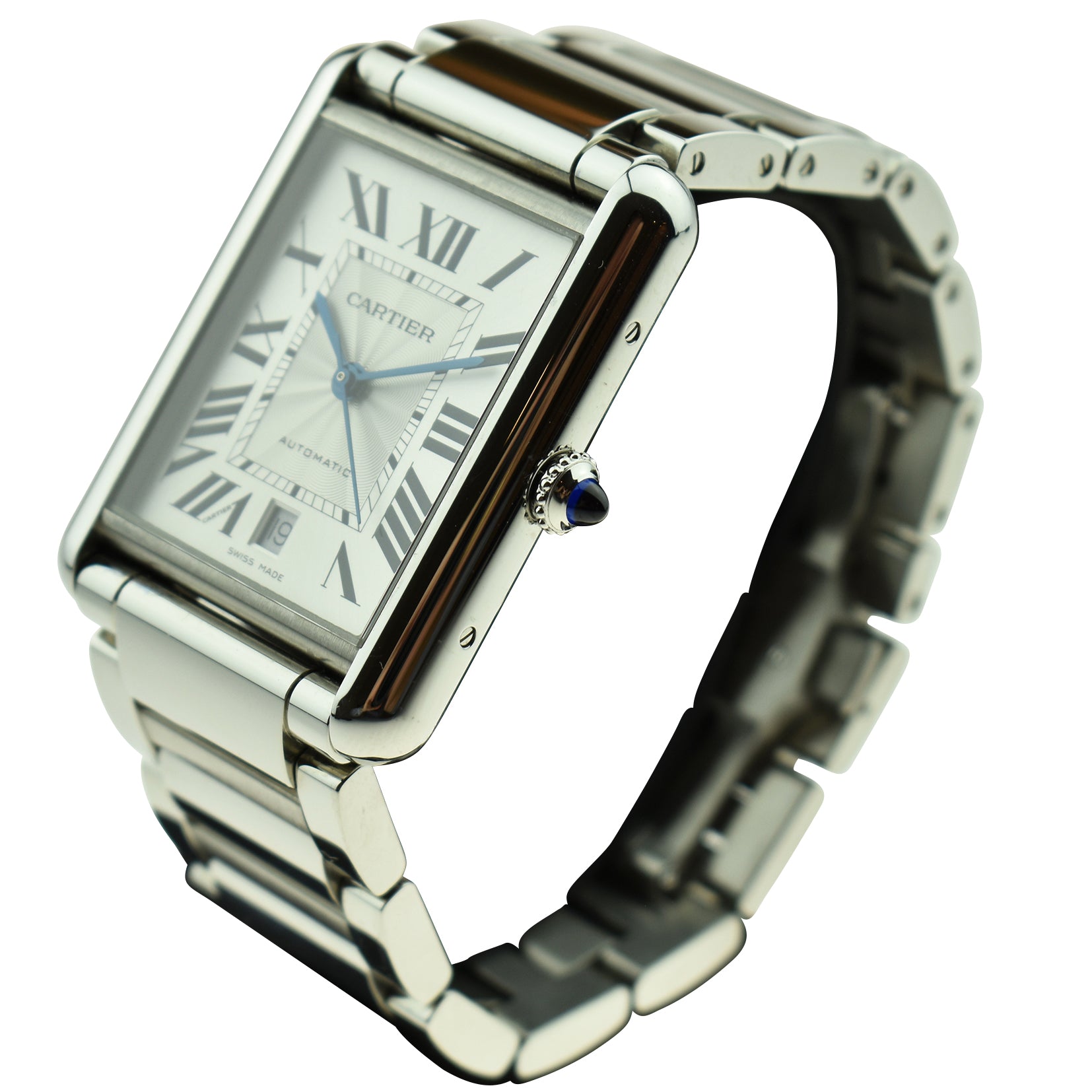 Cartier Tank Must De Cartier XL Stainless Steel WSTA0053