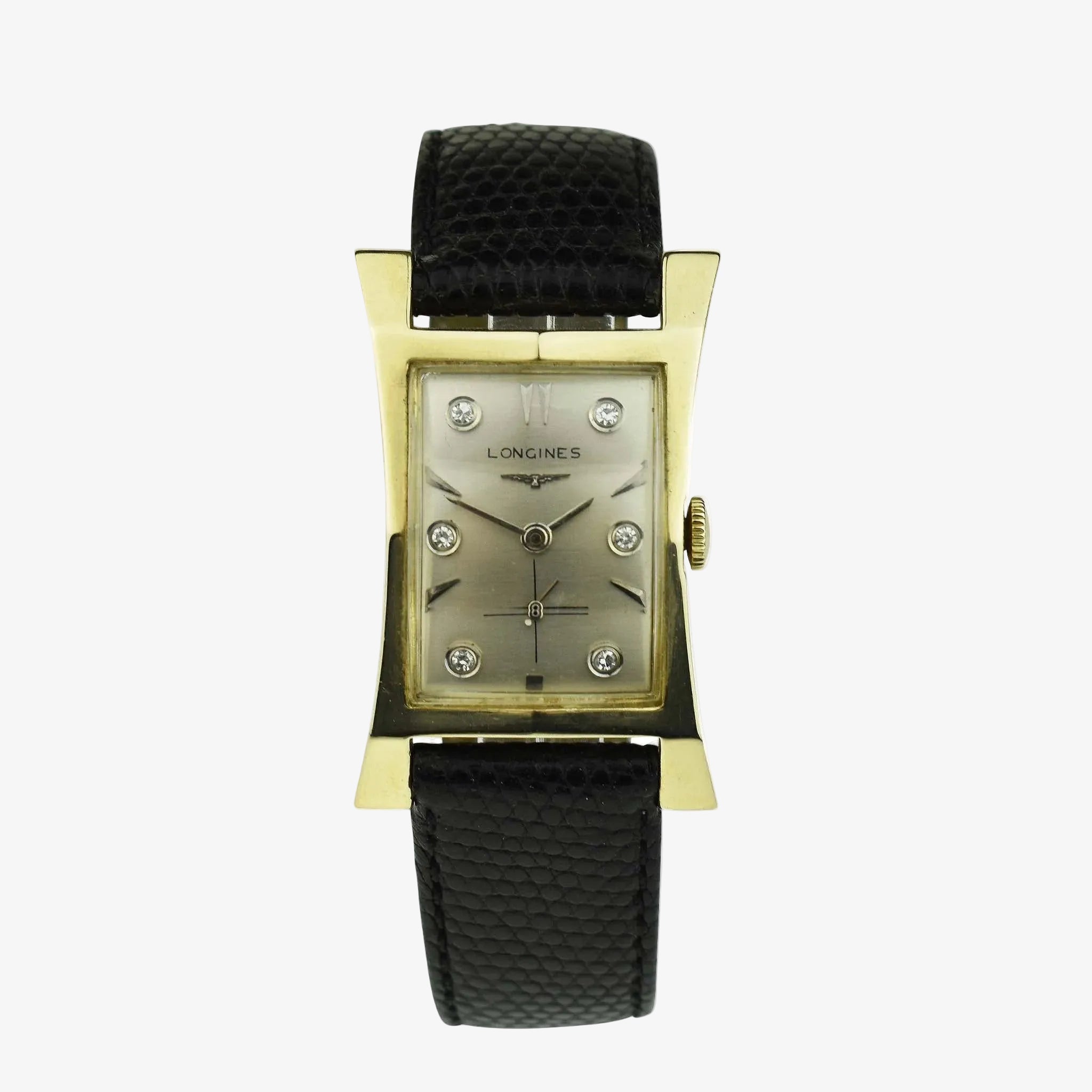 Longines Diamond Dial 14ct Gold 2038-2