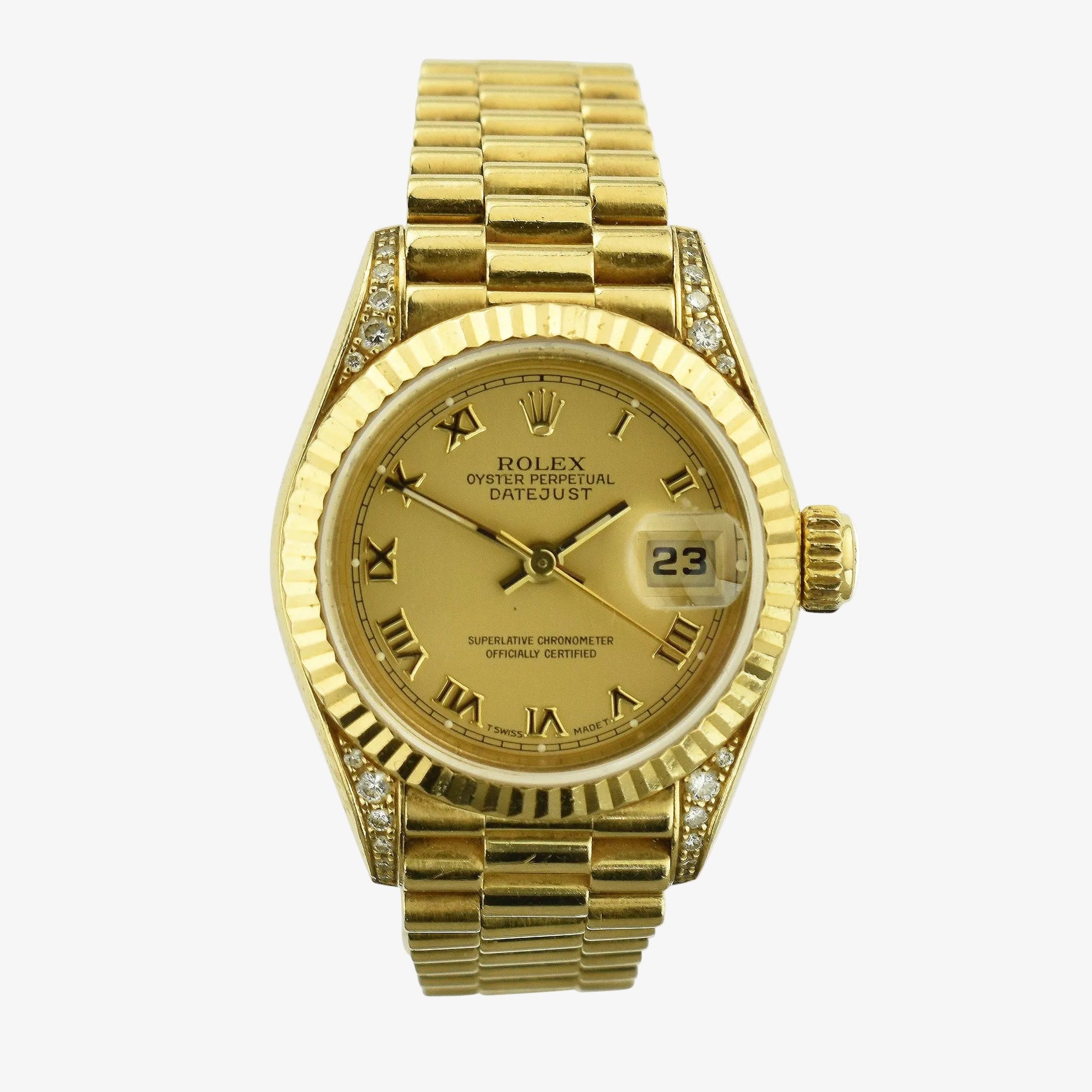 Rolex Oyster Perpetual Datejust Diamond-Set Ladies 69238